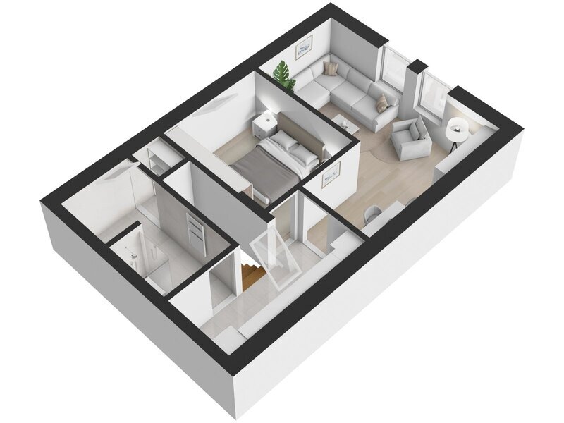 Nový byt 2+1, 60 m², parkování u domu, klidná lokalita Zlín – Příluky