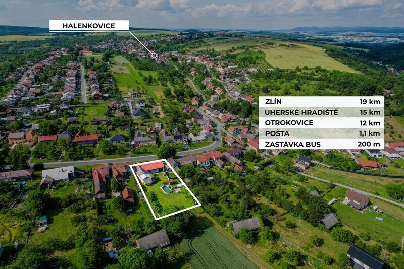 Poctivá rodinná usedlost s duší – 4+1, hospodářské budovy, velká zahrada v Halenkovicích u Zlína