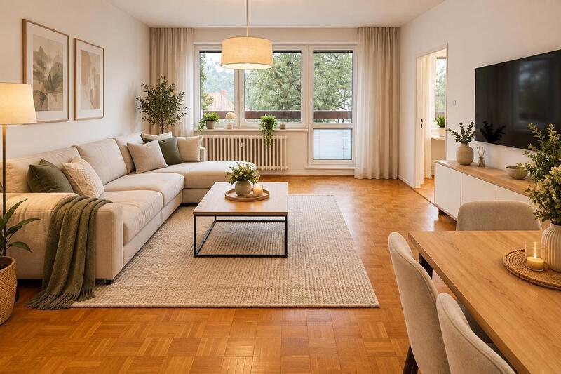 Prostorný byt 4+1 se dvěma balkony, Zlín, Jižní Svahy – Družstevní ulice