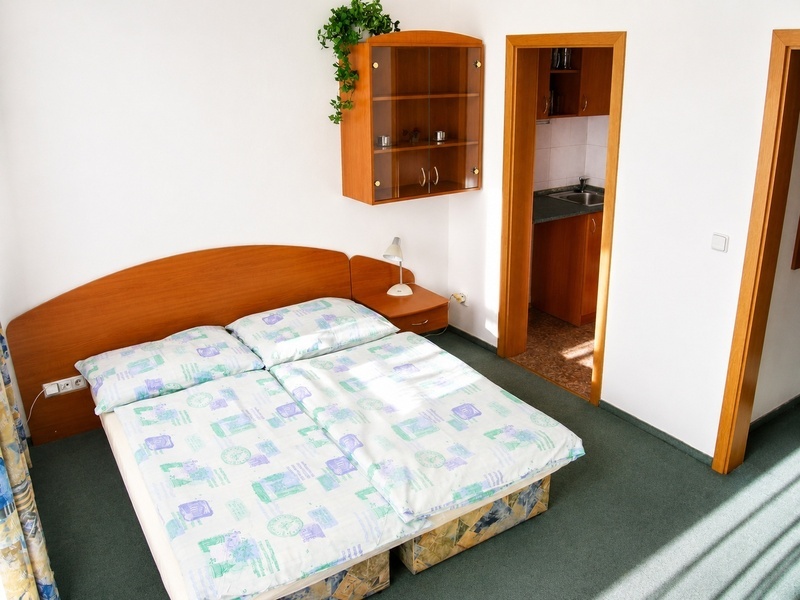 Pronájem  vybaveného bytu 1+kk s balkonem v centru Zlína
