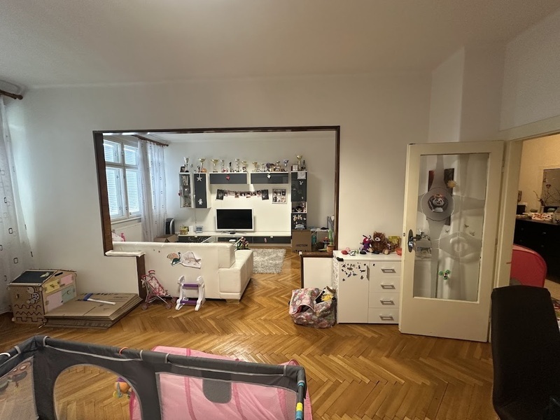 Pronájem prostorného bytu 3+kk, 95 m², přímo na náměstí Míru ve Zlíně