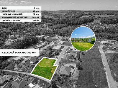 Stavební pozemek na Březnici u Zlína