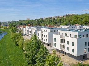 Byt 2+kk s terasou v novostavbě na Tyršově nábřeží ve Zlíně